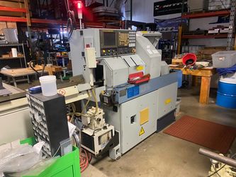 Star SR‑20 Swiss CNC Lathe – Fanuc Control – with Bar Feeder