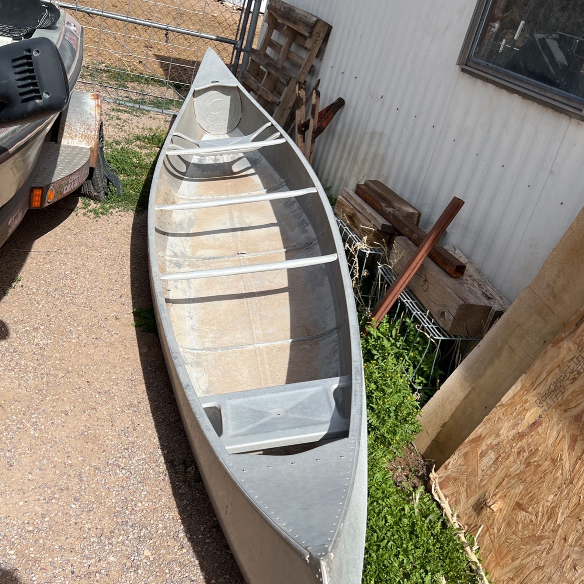 Aluminum Canoe