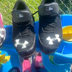 Under Armor Softball Baseball Cleats.  $20 Each