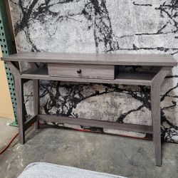 NEW CONSOLE TABLE  DISTRESSED GREY COLOR || SKU#ID171973TC