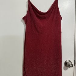 Red Glittery Dress
