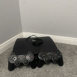 Modded (Jailbreak) PS3 + 2 controllers
