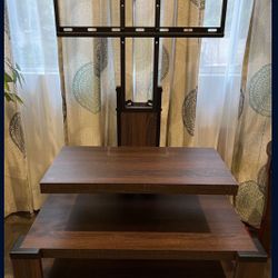 TV Stand with Floater Mount for TVs up to 55"