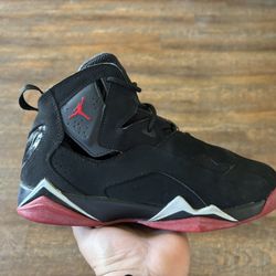 Air Jordan, True Light, Black And Red Sneakers