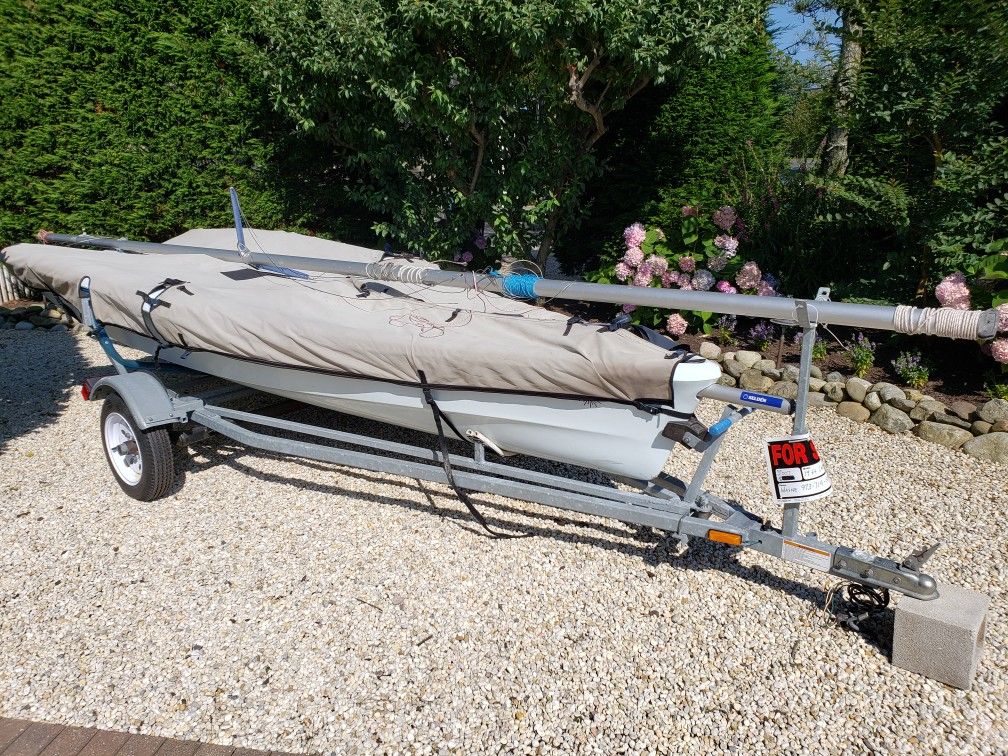 Laser Vago 2 person sailboat