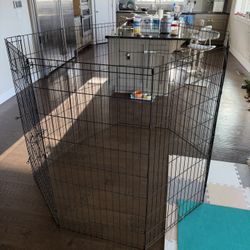Midwest Dog Playpen – 8 Panels, Extra Tall 48”