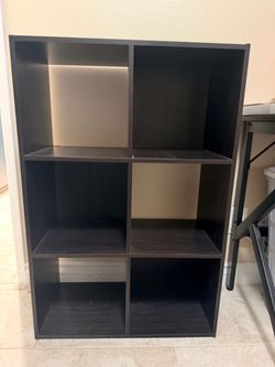 Black cube cabinet