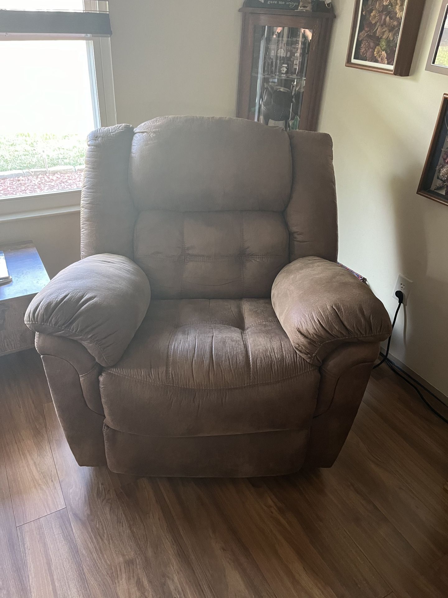 Loveseat and two reclining chairs