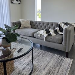 Grey couch 