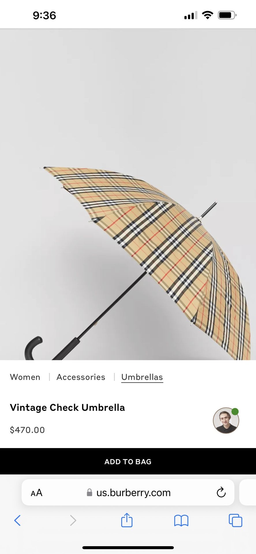 Burberry Umbrella