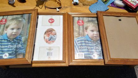 10" x 13" Wooden Picture Frames.