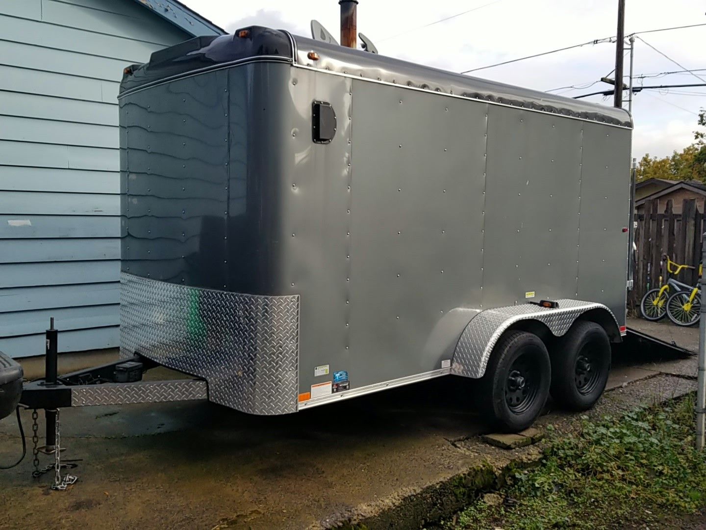 7x14 Interstate Loadrunner enclosed trailer