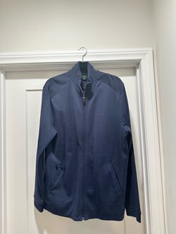 Hugo Boss Full-Zip Track Jacket Navy Blue
