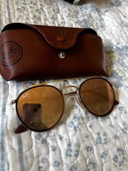 Raybans round double bridge