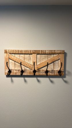 Wooden Coat Rack