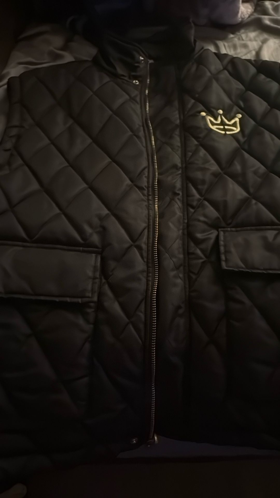Quoted crown jacket, XXL