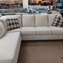 White Sectional 