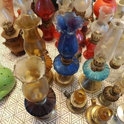 Vintage Collectible Hurricane Lamps