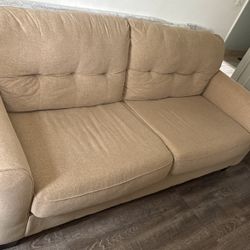 “two” Long Comfortable Couch