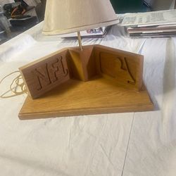 Handcrafted Unique Wood Lamp