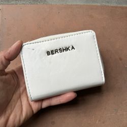 Bershka White Wallet 