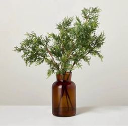 24" Faux Cedar Branch Christmas Arrangement - Hearth & Hand with Magnolia