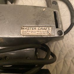 A Vintage Master Craft Jigsaw Made In USA Works Fine No Problem Very Reliable Used In Good Condition $20.00