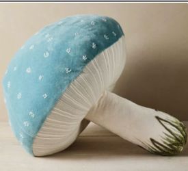 Decorative Mushroom Shaped Throw Pillow