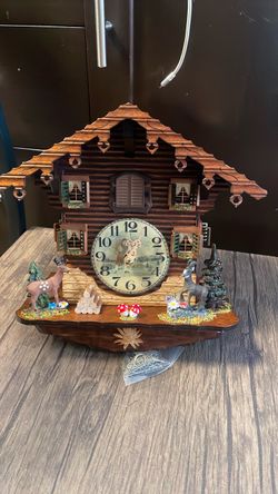 Black Forest Style Chalet Cuckoo Clock