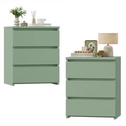 Nightstand SET green modern design