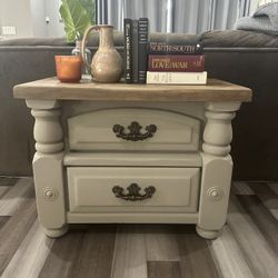 Large Antique Side Table/nightstand 