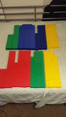 Lot of legos mega blocks