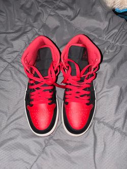 Fire red jordan 1s