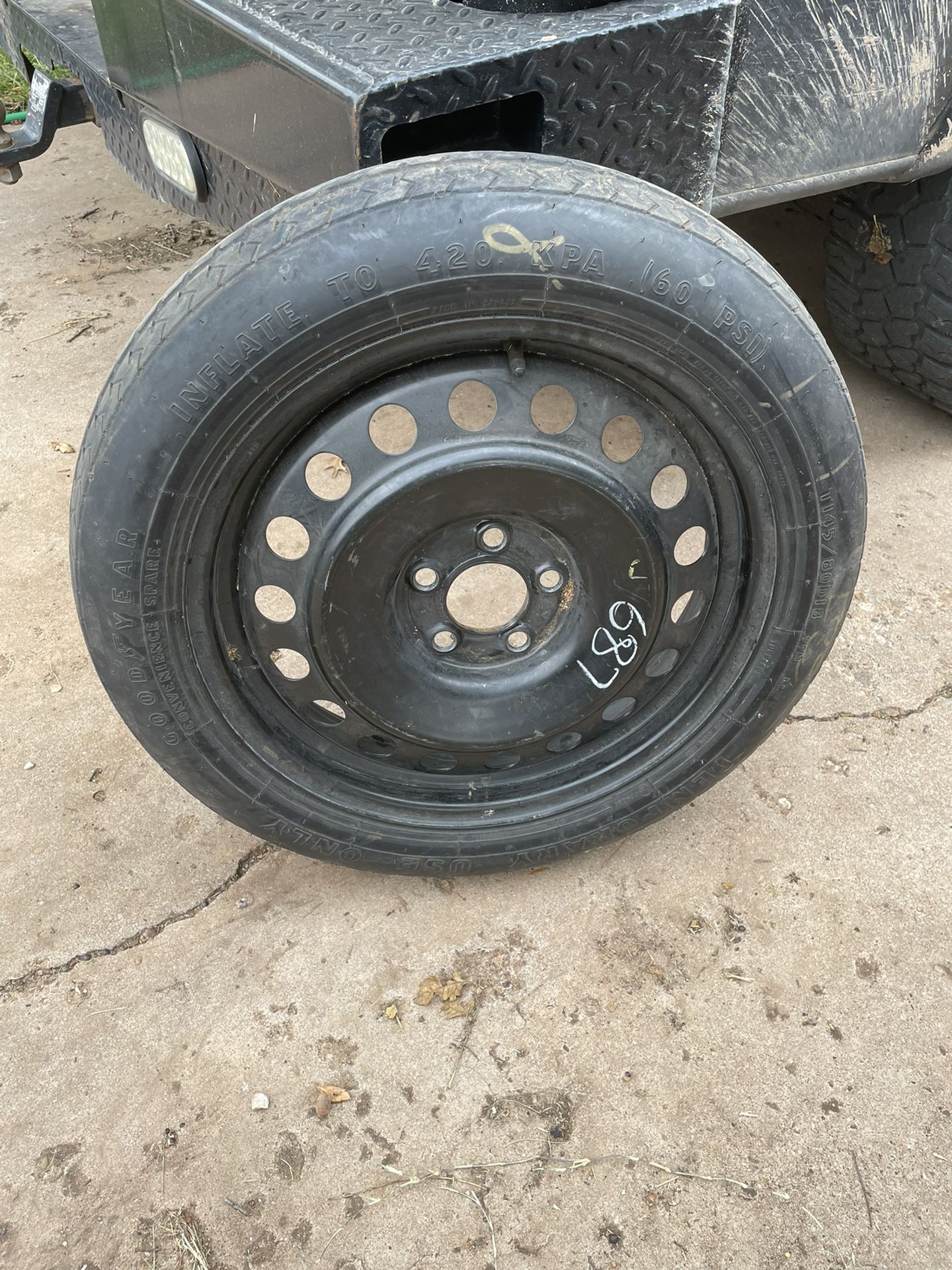 Spare Tire- Dodge Charger 