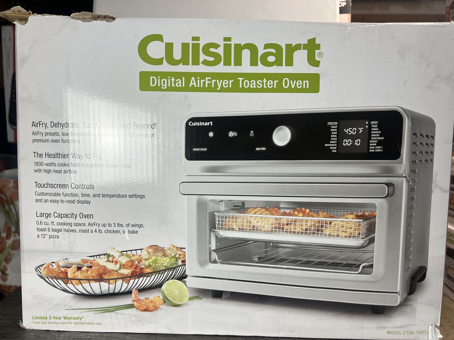 Cuisinart Digital Air Fryer Toaster Oven