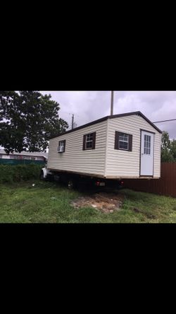 Sheds relocated,,,, movemo casita de patio