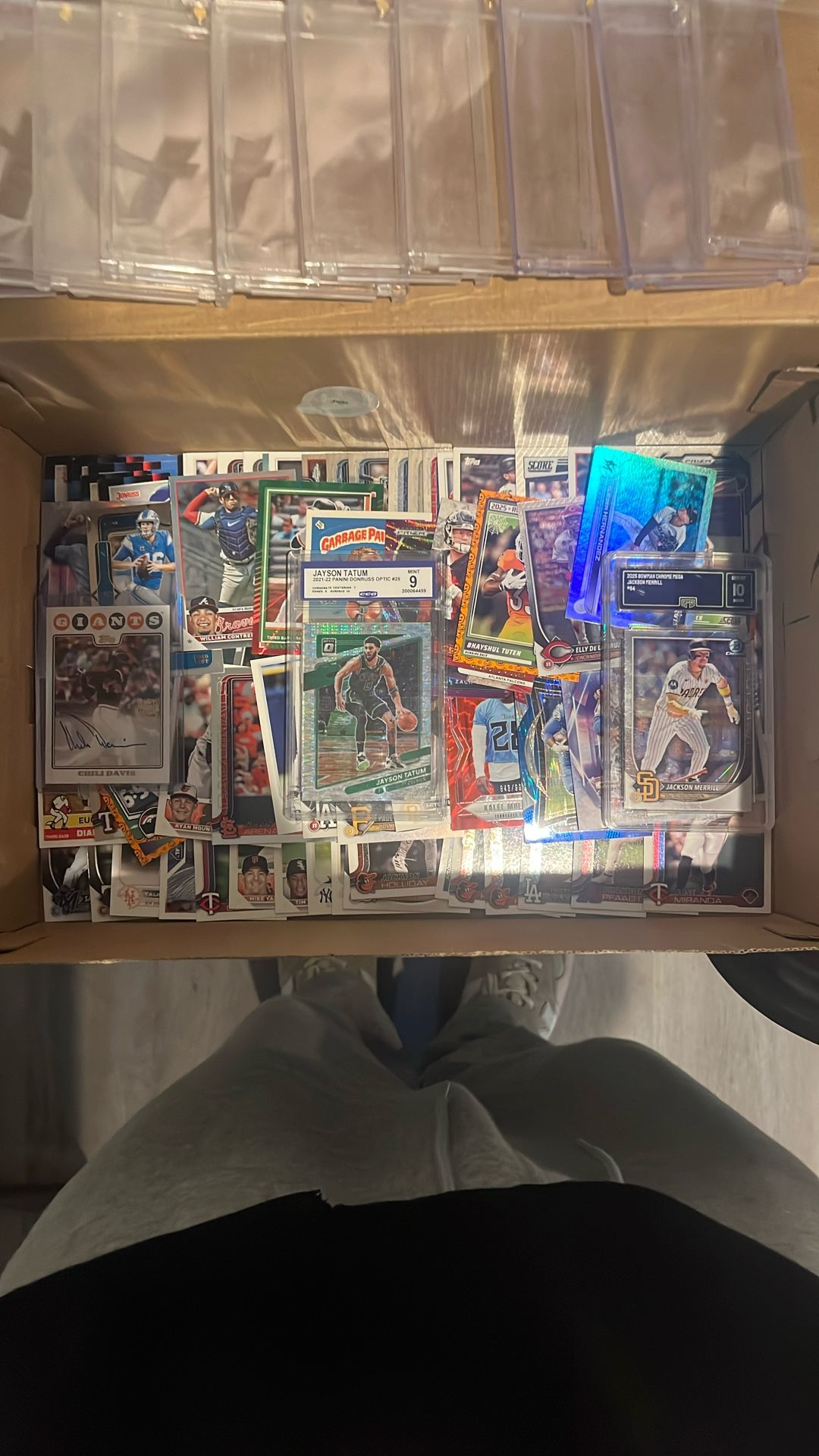 Huge lot of sports cards