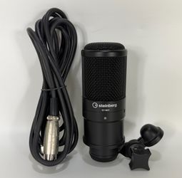 Steinberg ST-M01 Studio Electret Condenser Unidirectional Microphone with Cable
