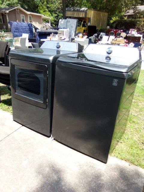 ** GE TOP LOADER WASHER AND DRYER** $550 obo