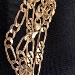 14k Gold Figaro Chain 