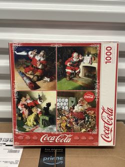Coca-Cola Christmas Santa Clause 1000 Puzzle