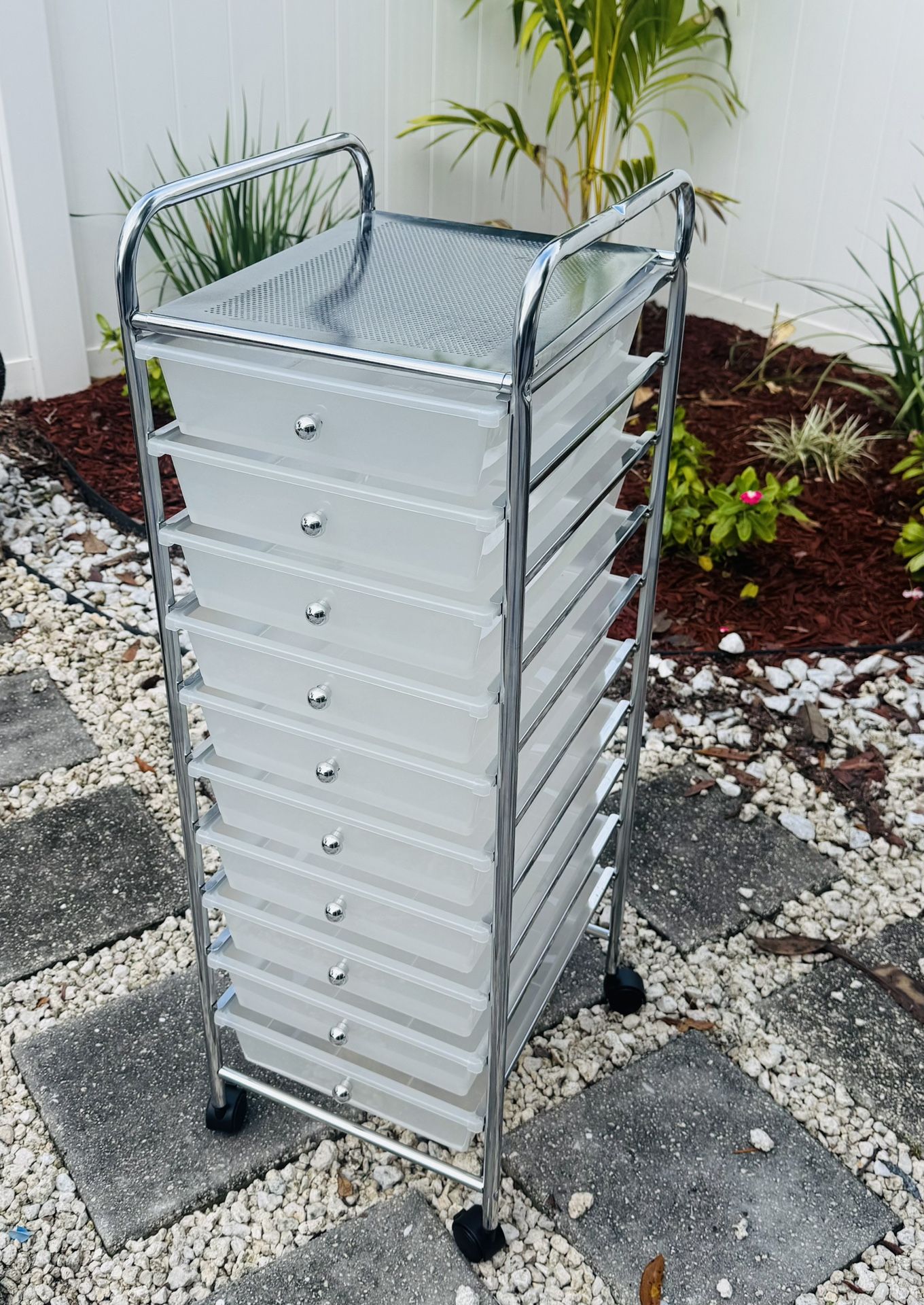 Rolling Cart With Drawers