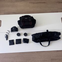 Canon EOS Rebel T7 camera bundle.