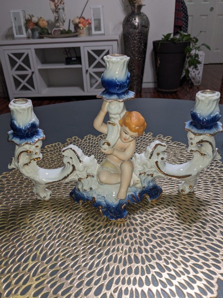 Porcelain Candle Holder