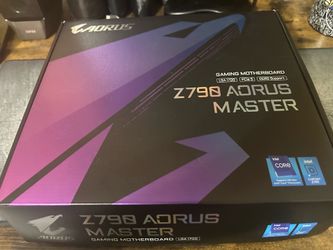Z790 Aorus Master, GIGABYTE Motherboard, Intel 1700 Socket (12th, 13th, 14th Gen)