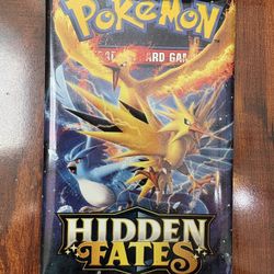 Pokemon Hidden Fates Legendary Birds Pack Art Sealed Booster Pack! New!⚡️🔥❄️