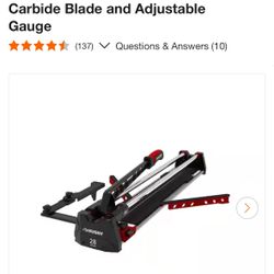 Tile Cutter - 28”