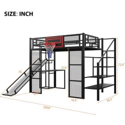 Full Size Loft Bed 