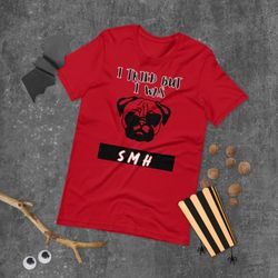 Red 100% cotton Designer T shirt  for Men 