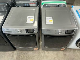 Maytag 4.5 cu. ft. Front Load Washer; 7.3 cu. ft. Vented Electric Dryer